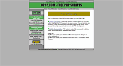 Desktop Screenshot of 0php.com