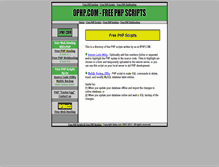 Tablet Screenshot of 0php.com